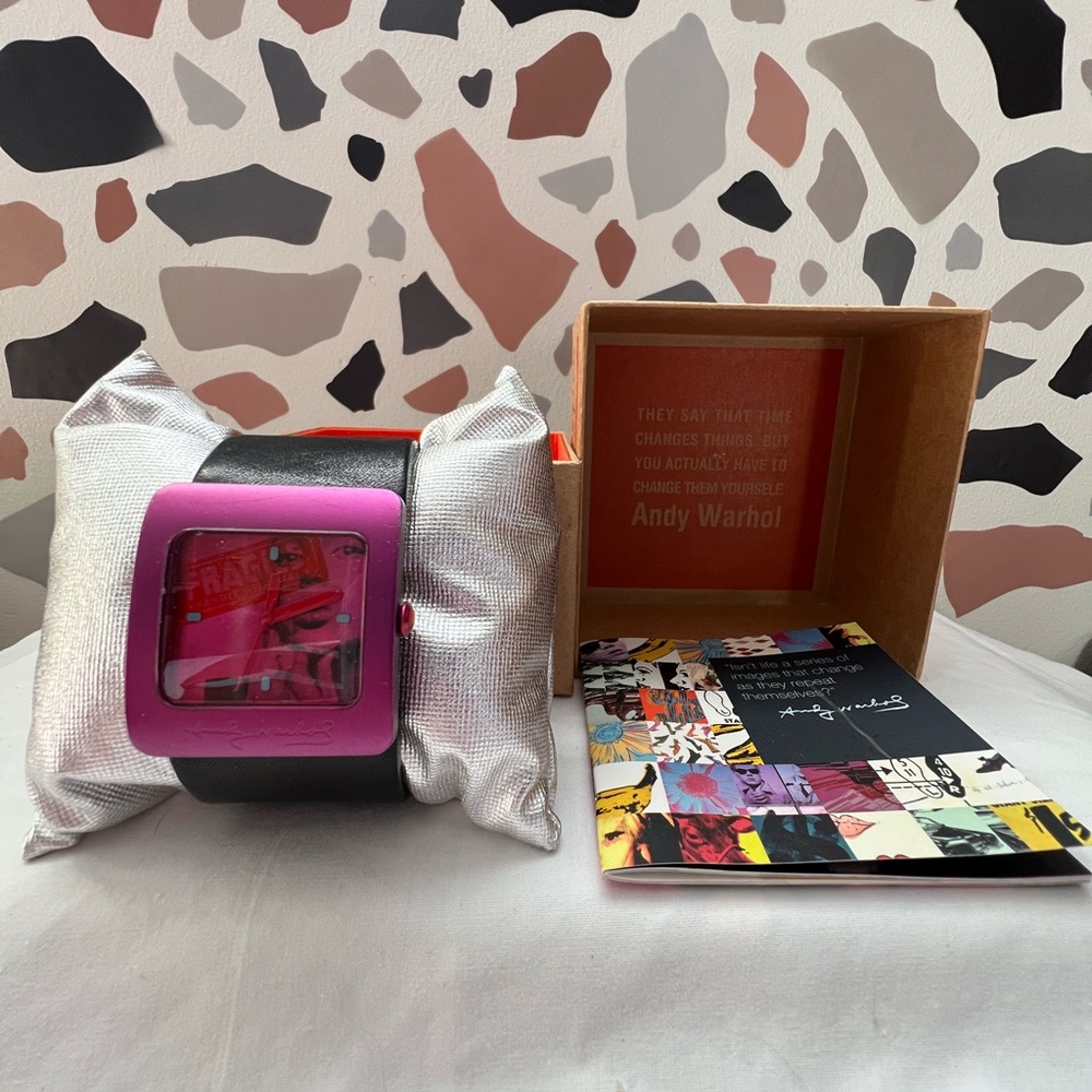 Vintage Edie Sedgwick Andy Warhol Watch